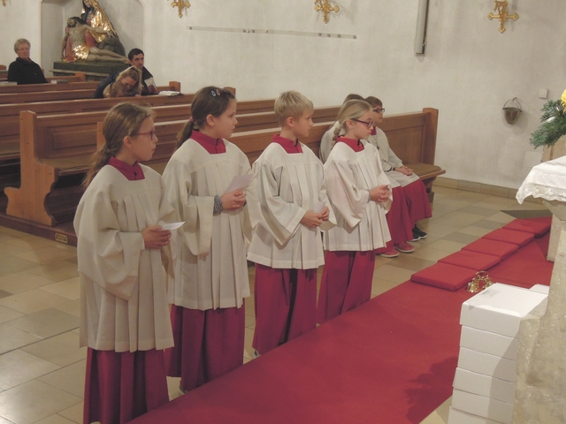 4 neue Ministranten
